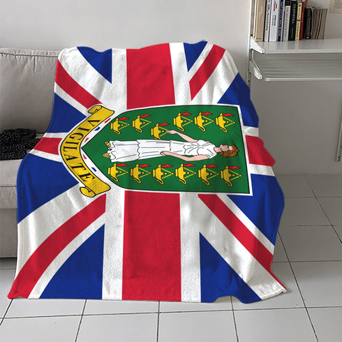British Virgin Islands Blanket - CaribeHeart British Virgin Islands