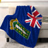 British Virgin Islands Blanket - CaribeHeart British Virgin Islands