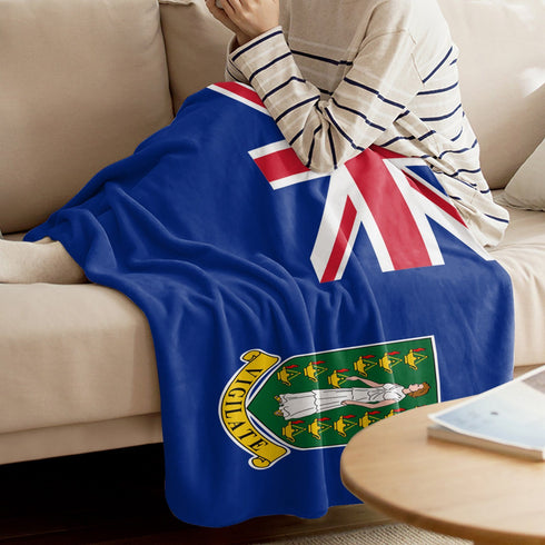 British Virgin Islands Blanket - CaribeHeart British Virgin Islands