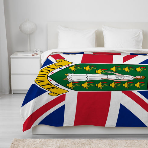 British Virgin Islands Blanket - CaribeHeart British Virgin Islands