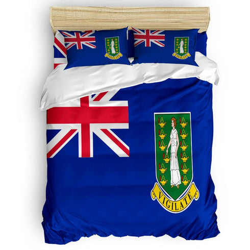 British Virgin Islands Duvet Set - CaribeHeart British Virgin Islands