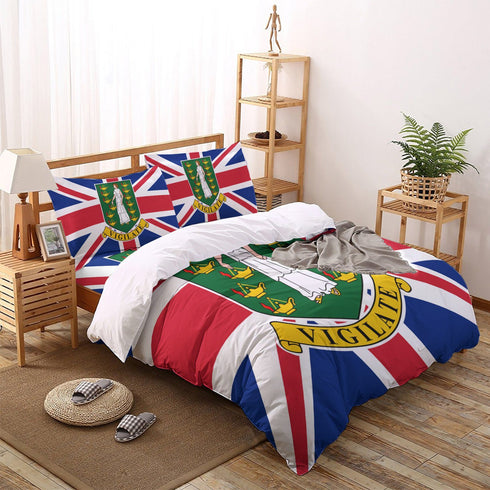 British Virgin Islands Duvet Set - CaribeHeart British Virgin Islands