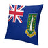 British Virgin Islands Flag Throw Pillow - CaribeHeart British Virgin Islands