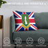 British Virgin Islands Flag Throw Pillow - CaribeHeart British Virgin Islands