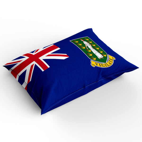British Virgin Islands Pillow Case - CaribeHeart British Virgin Islands