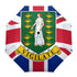 British Virgin Islands Umbrella - CaribeHeart British Virgin Islands