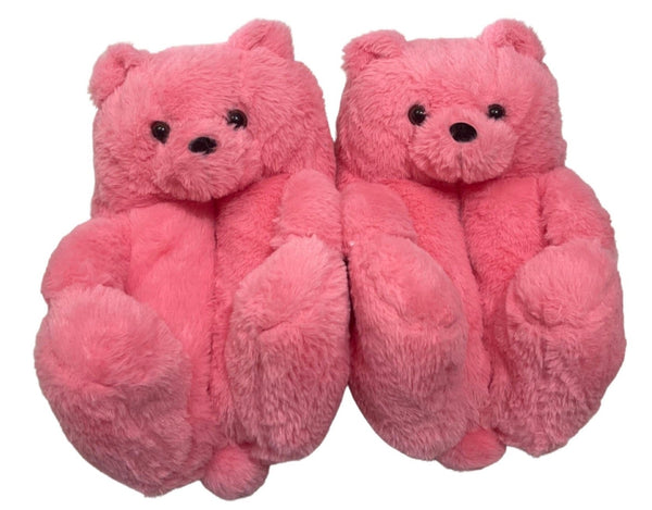 Bubble Gum Teddy Slippers - CaribeHeart Teddy