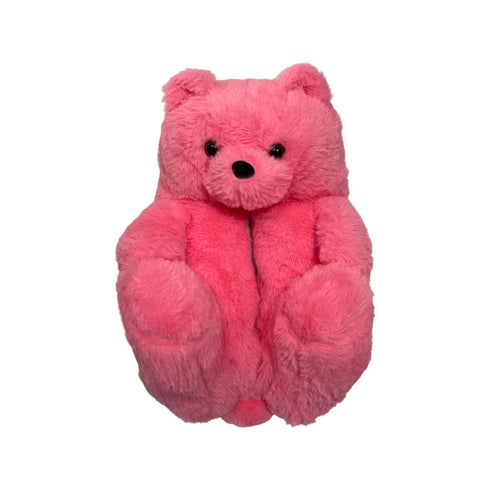 Bubble Gum Teddy Slippers - CaribeHeart Teddy