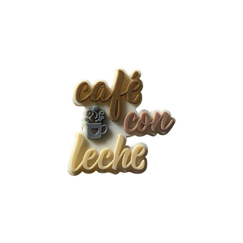 Cafe Con Leche Shoe Charm Shoe Charm CaribeHeart