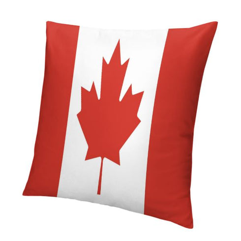 Canada Flag Throw Pillow - CaribeHeart Canada