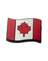 Canada Wavy Flag Shoe Charm - CaribeHeart Canada
