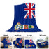 Cayman Islands Blanket - CaribeHeart Cayman Islands