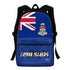 Cayman Islands Flag Backpack Cayman Islands Standard