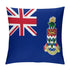 Cayman Islands Flag Throw Pillow - CaribeHeart Cayman Islands