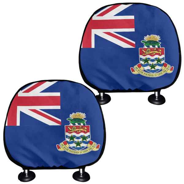 Cayman Islands Headrest Cover - CaribeHeart Cayman Islands