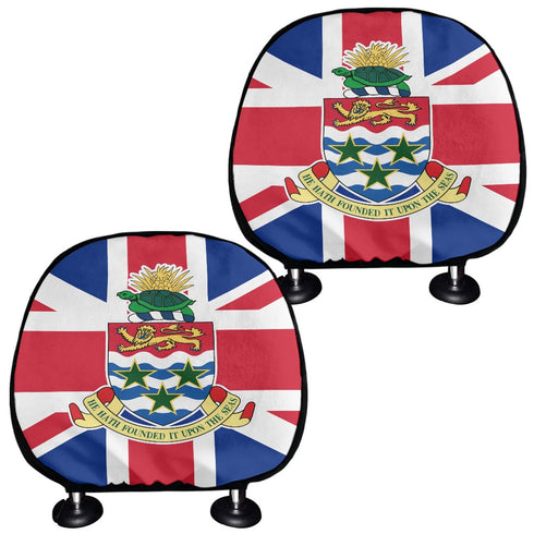 Cayman Islands Headrest Cover - CaribeHeart Cayman Islands