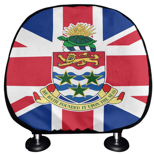 Cayman Islands Headrest Cover - CaribeHeart Cayman Islands