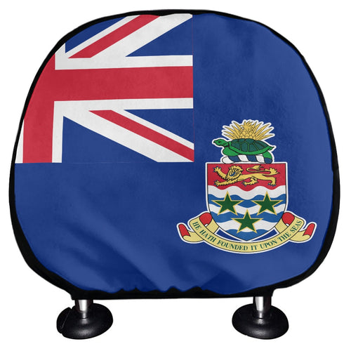 Cayman Islands Headrest Cover - CaribeHeart Cayman Islands