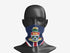 Cayman Islands Neck Gaiter - CaribeHeart Cayman Islands