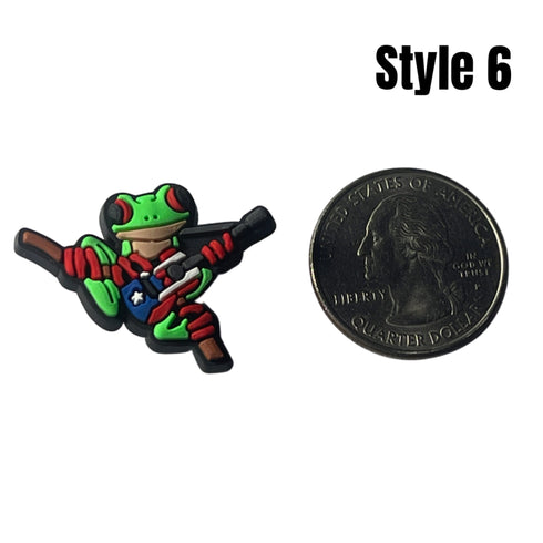 Coqui - Puerto Rico Shoe Charms - CaribeHeart Puerto Rico