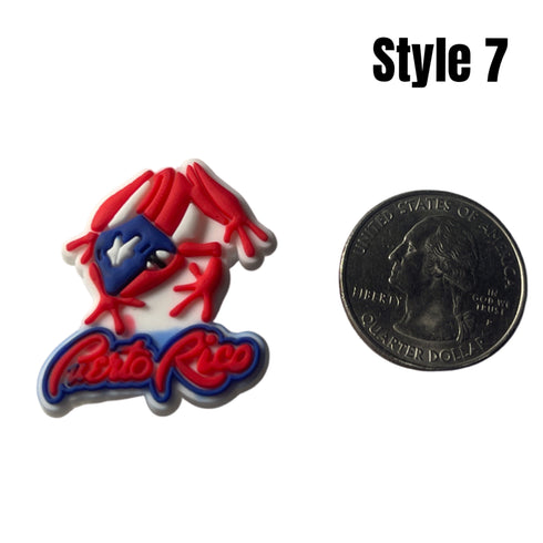 Coqui - Puerto Rico Shoe Charms - CaribeHeart Puerto Rico