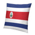 Costa Rica Flag Throw Pillow - CaribeHeart Costa Rica
