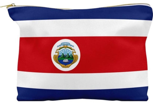 Costa Rica Make-Up Cosmetic Pouch - CaribeHeart Costa Rica