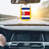 Costa Rica Rearview Mirror Flag Vehicle Rear View Mirror Ornaments Costa Rica 1 PC