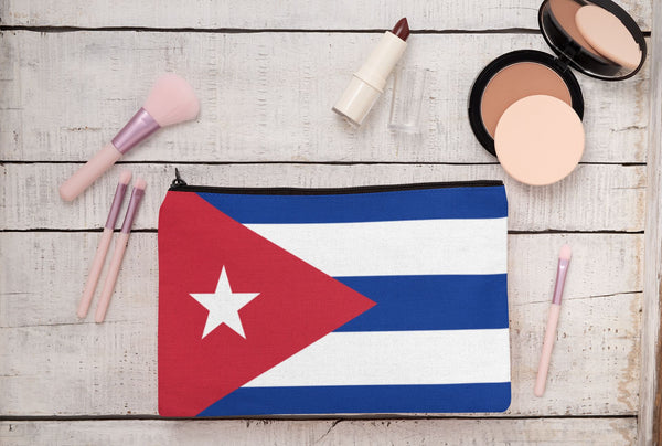 Cuba Make-Up Cosmetic Pouch - CaribeHeart Cuba