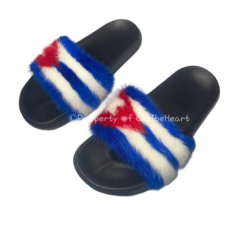 Cuba Mink Slipper - CaribeHeart Cuba