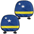 Curacao Headrest Cover - CaribeHeart Curacao