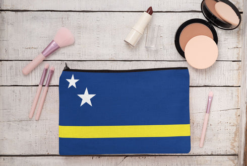Curaçao Make-Up Cosmetic Pouch - CaribeHeart Curacao