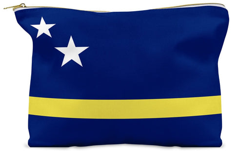 Curaçao Make-Up Cosmetic Pouch - CaribeHeart Curacao