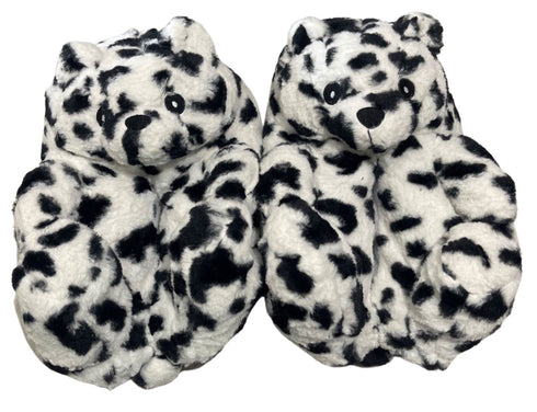 Dalmatian Teddy Slippers - CaribeHeart Teddy