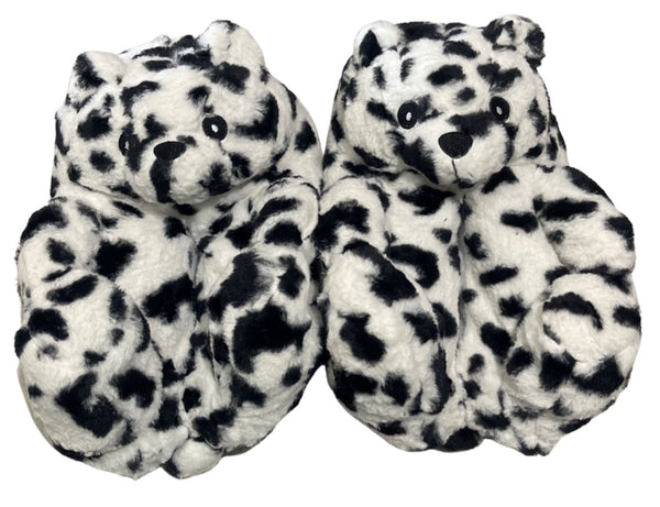 Dalmatian Teddy Slippers - CaribeHeart Teddy
