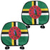 Dominica Headrest Cover - CaribeHeart Dominica