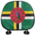 Dominica Headrest Cover - CaribeHeart Dominica