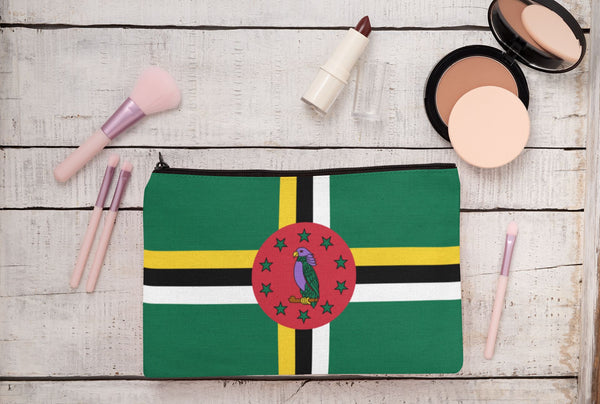 Dominica Make-Up Cosmetic Pouch - CaribeHeart Dominica