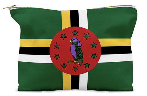 Dominica Make-Up Cosmetic Pouch - CaribeHeart Dominica