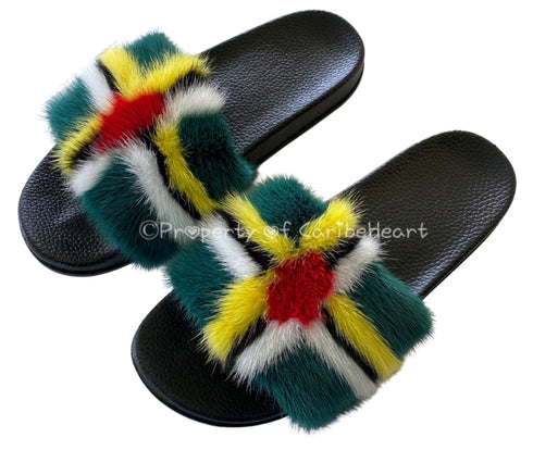 Dominica Mink Slipper - CaribeHeart Dominica