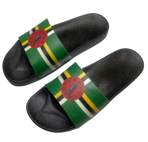 Dominica Slide Sandals - CaribeHeart Dominica