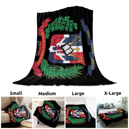 Dominican Republic Blanket - CaribeHeart Dominican Republic