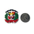 Dominican Republic Coat Of Arms Shoe Charm - CaribeHeart Dominican Republic