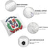 Dominican Republic Flag Throw Pillow - CaribeHeart Dominican Republic