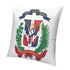 Dominican Republic Flag Throw Pillow - CaribeHeart Dominican Republic