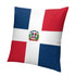 Dominican Republic Flag Throw Pillow - CaribeHeart Dominican Republic