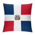 Dominican Republic Flag Throw Pillow - CaribeHeart Dominican Republic