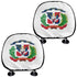 Dominican Republic Headrest Cover - CaribeHeart Dominican Republic