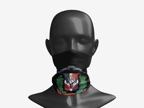 Dominican Republic Neck Gaiter - CaribeHeart Dominican Republic