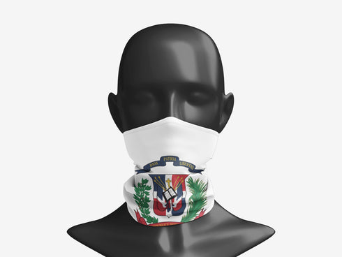 Dominican Republic Neck Gaiter - CaribeHeart Dominican Republic